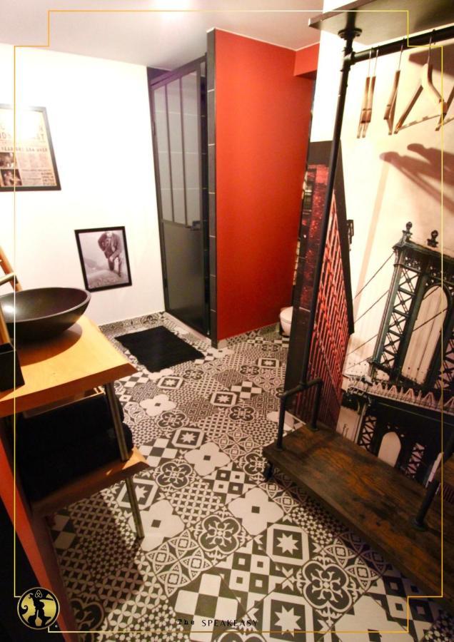 "The Speakeasy" Pub New Yorkais Centre Ville - Ideal Pro - Wifi Fibre - Retroprojecteur Cinema Saint-Etienne  Exteriér fotografie