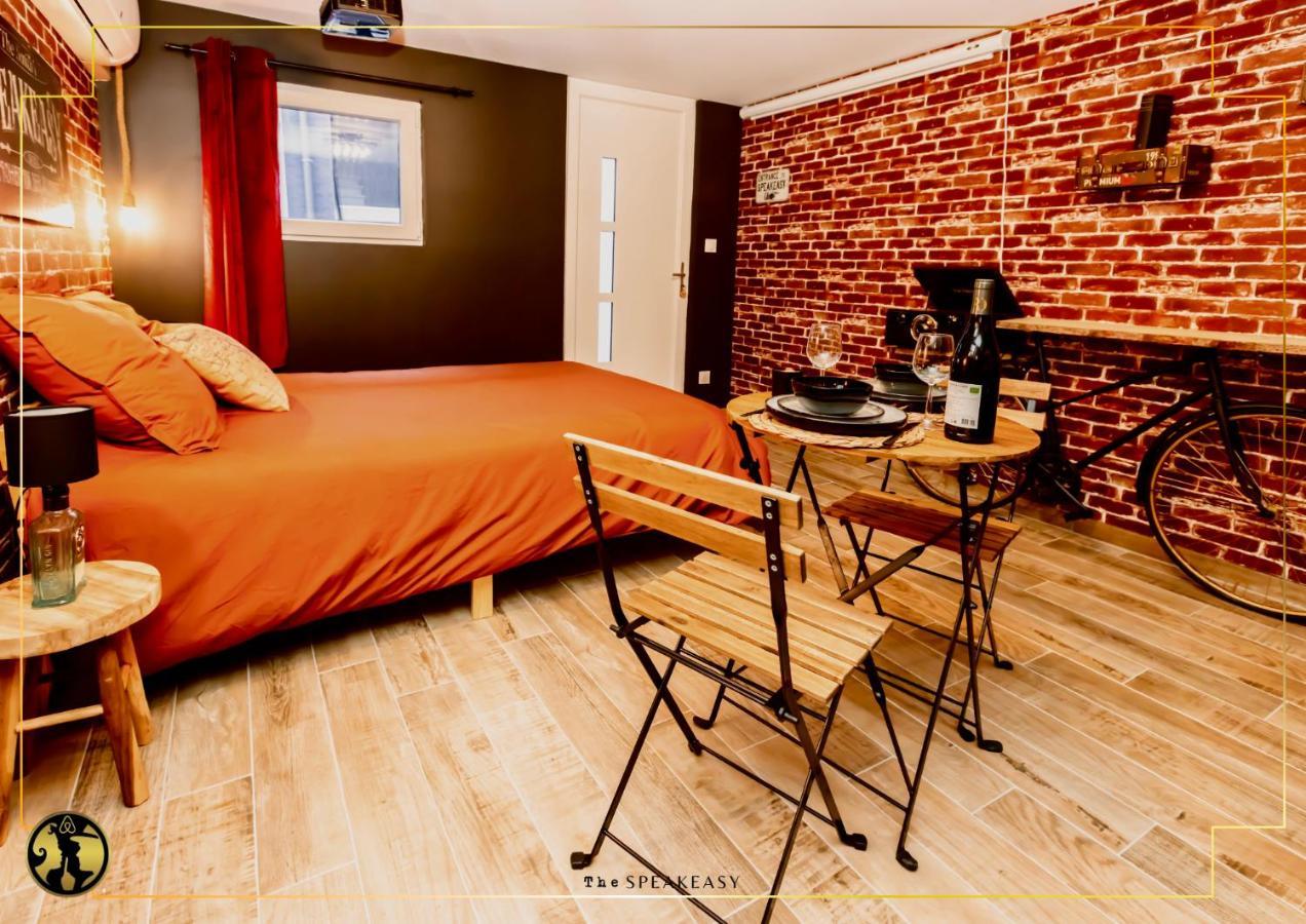 "The Speakeasy" Pub New Yorkais Centre Ville - Ideal Pro - Wifi Fibre - Retroprojecteur Cinema Saint-Etienne  Exteriér fotografie